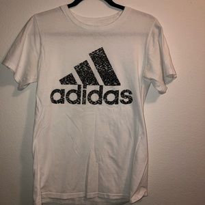 Adidas White T-Shirt
